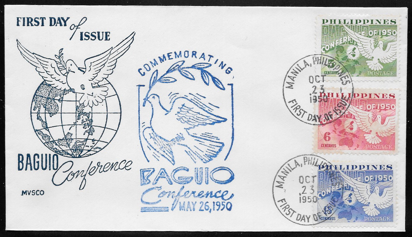 Philippines 1950 First Day Cover 